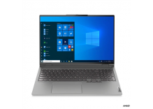 Lenovo ThinkBook 16p (Gen 2) ACH  Mineral Grey, 16 ", IPS, WQXGA, 2560 x 1600, Anti-glare, AMD Ryzen 5,  5600H, 16 GB, SSD 512 GB, Intel Iris Xe Graphics, NVIDIA GeForce RTX 3060, GDDR6, 6 GB, No Optical drive, Windows 11 Pro, 802.11ax, Bluetooth version 