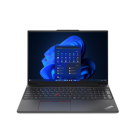 Lenovo | ThinkPad E16 | Black | 16 " | IPS | WUXGA | 1920 x 1200 pixels | Anti-glare | Intel Core U5 | 125U | 16 GB | SO-DIMM DDR5 | Solid-state drive capacity 512 GB | Intel Graphics | Windows 11 Pro | 802.11ax | Bluetooth version 5.3 | Keyboard language