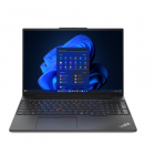Lenovo | ThinkPad E16 | Black | 16 " | IPS | WUXGA | 1920 x 1200 pixels | Anti-glare | AMD Ryzen 5 | 7535HS | 16 GB | SO-DIMM DDR5 | Solid-state drive capacity 512 GB | AMD Radeon 660M Graphics | Windows 11 Pro | 802.11ax | Bluetooth version 5.3 | Keyboar