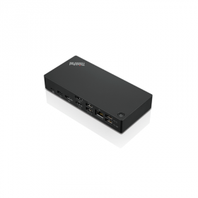Lenovo | ThinkPad Universal USB-C Dock - EU | Docking station | Ethernet LAN (RJ-45) ports 1 | VGA (D-Sub) ports quantity 1 | DisplayPorts quantity 2 | USB 3.0 (3.1 Gen 1) Type-C ports quantity 1 | USB 3.0 (3.1 Gen 1) ports quantity 3 | USB 2.0 ports quan