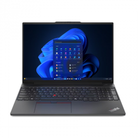 Lenovo | ThinkPad E16 | Black | 16 " | IPS | WUXGA | 1920 x 1200 pixels | Anti-glare | Intel Core U7 | 155H | 16 GB | SO-DIMM DDR5 | Solid-state drive capacity 512 GB | Intel Arc Graphics | Windows 11 Pro | 802.11ax | Bluetooth version 5.3 | Keyboard lang