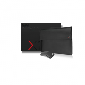 Lenovo ThinkPad X1 Mouse and X1 Leather Sleeve Kit | Sleeve | Black