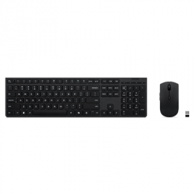 Lenovo Professional | Keyboard and Mouse Combo | Wireless | US English | Bluetooth | Grey | 2.4 GHz