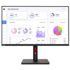 LENOVO THINKVISION T32P-30/ 31.5" UHD (3840X2160) IPS DISPLAY/ ANTI-GLARE/ 16:9/ 60HZ/ DP/HDMI/USB-C(90W)/RJ45/ 3 YEAR