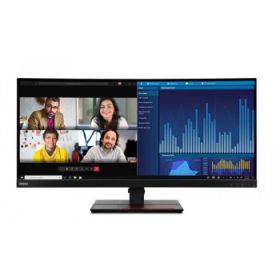 LENOVO P34W-20/ 34"/ IPS/ 3440X1440/ 21:9/ 60 HZ/ ULTRA-WIDE CURVED MONITOR, 3-SIDE NEAREDGELESS, DAISY CHAIN, USB-C (UP TO 100W), SPEAKERS (3WX2) ETHERNET/ MC50 SUPPORT/ TILT/ SWIVEL/ LIFT/ 3Y