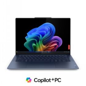 LENOVO YOGA SLIM 7 SNAPDRAGON ELITE X1E-78-100/14.5" 3K (2944X1840) OLED 500NITS GLOSSY, TOUCH/32GB/1TB SSD/QUALCOMM ADRENO GPU/COPILOT+PC/W11H/ENG (COSMIC BLUE)